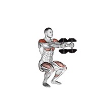 dumbbell iron cross