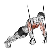 flexiones suspendidas