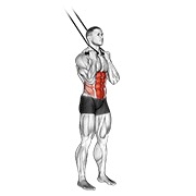 band standing crunch